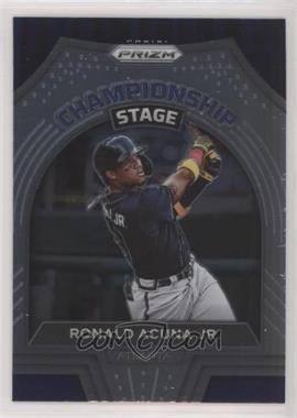 2022 Panini Prizm - Championship Stage #CS-1 - Ronald Acuna Jr.