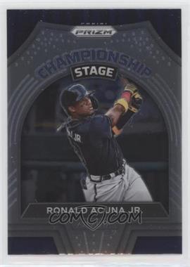 2022 Panini Prizm - Championship Stage #CS-1 - Ronald Acuna Jr.