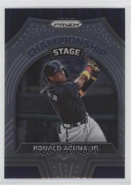 2022 Panini Prizm - Championship Stage #CS-1 - Ronald Acuna Jr.