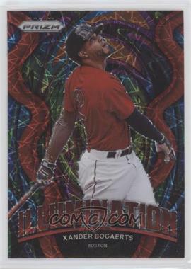 2022 Panini Prizm - Illumination - Red Velocity Prizm #IL-11 - Xander Bogaerts