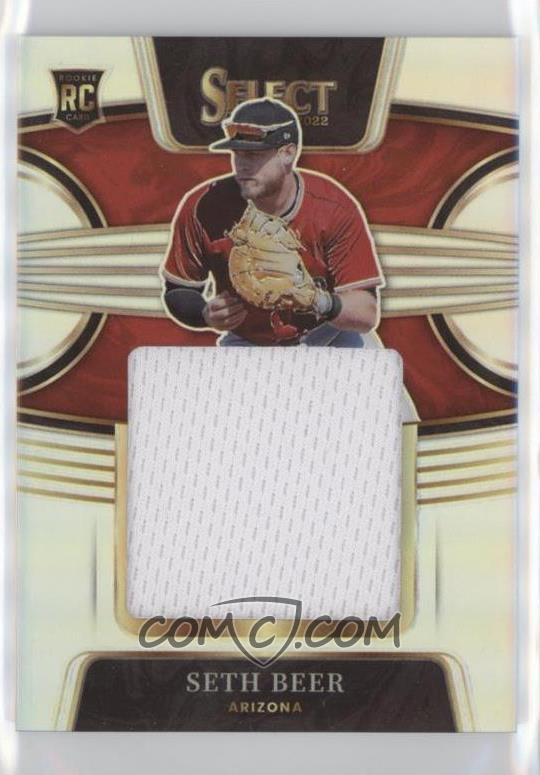  2022 Panini Select Rookie Jumbo Swatch #17 Seth Beer Jersey/Relic  Arizona Diamondbacks Official MLB PA Baseball Card in Raw (NM or Better)  Condition : Sports & Outdoors