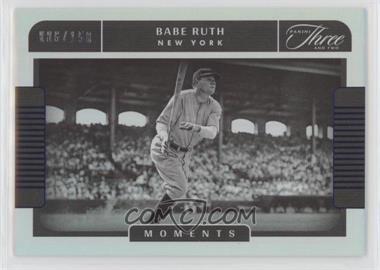 2022 Panini Three and Two - Moments #M-4 - Babe Ruth /150