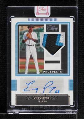 2022 Panini Three and Two - Prospect Jersey Autographs - Holo Silver #PJA-EP - Eury Perez /15 [Uncirculated]