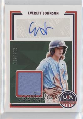 2022 Panini USA Baseball Stars & Stripes - Stars & Stripes Signatures #SSS-EJ - Everett Johnson /399