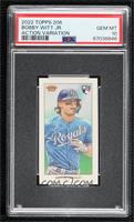 Rookie Action Variation - Bobby Witt Jr. (Blue Jersey, Running) [PSA 10&nb…