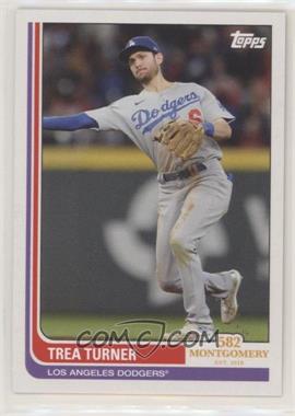 2022 Topps 582 Montgomery Club Set 3 - [Base] #7 - Trea Turner