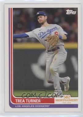 2022 Topps 582 Montgomery Club Set 3 - [Base] #7 - Trea Turner