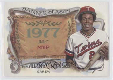 2022 Topps Allen & Ginter - Banner Seasons #BS-13 - Rod Carew