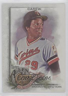 2022 Topps Allen & Ginter - [Base] - Hot Box Silver Portrait #145 - Rod Carew