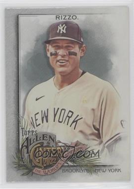 2022 Topps Allen & Ginter - [Base] - Hot Box Silver Portrait #56 - Anthony Rizzo