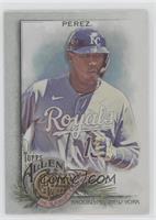  2019 Topps Tier One Relics #T1R-SP Salvador Perez Game