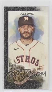 2022 Topps Allen & Ginter - [Base] - Mini Black Border #96 - Jose Altuve