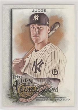 2022 Topps Allen & Ginter - [Base] #11 - Aaron Judge