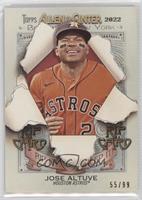 Jose Altuve [Poor to Fair] #/99