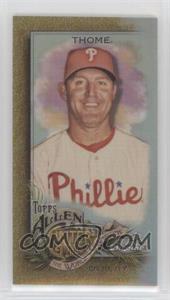 2022 Topps Allen & Ginter Chrome - [Base] - Mini Gold Refractor #232 - Jim Thome /50