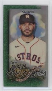 2022 Topps Allen & Ginter Chrome - [Base] - Mini Green Refractor #96 - Jose Altuve /99