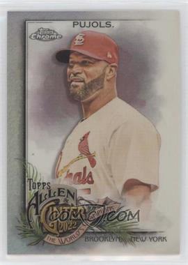 2022 Topps Allen & Ginter Chrome - [Base] - Refractor #53 - Albert Pujols