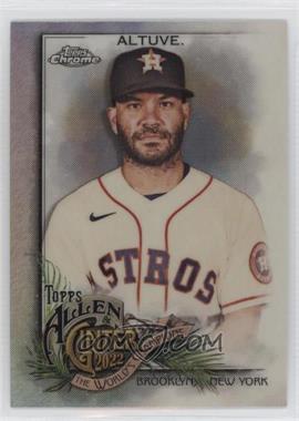 2022 Topps Allen & Ginter Chrome - [Base] - Refractor #96 - Jose Altuve