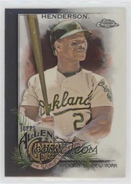 2022 Topps Allen & Ginter Chrome - [Base] #12 - Rickey Henderson