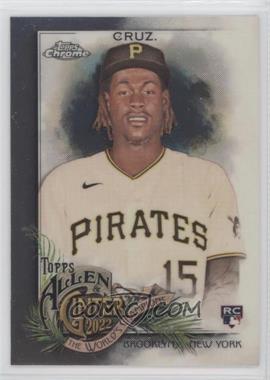 2022 Topps Allen & Ginter Chrome - [Base] #122 - Oneil Cruz