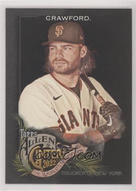 2022 Topps Allen & Ginter X - [Base] #52 - Brandon Crawford