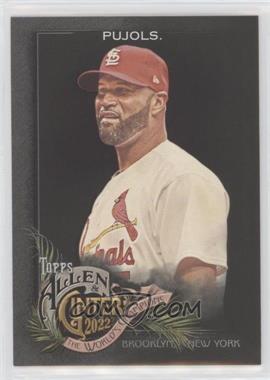 2022 Topps Allen & Ginter X - [Base] #53 - Albert Pujols