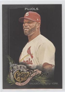 2022 Topps Allen & Ginter X - [Base] #53 - Albert Pujols