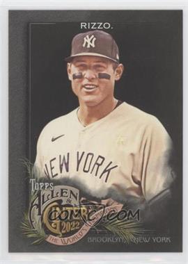 2022 Topps Allen & Ginter X - [Base] #56 - Anthony Rizzo