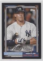 1992 Topps Major League Debut - Aaron Judge #/99