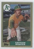 1987 Topps Design - Catfish Hunter #/199