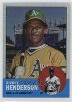 1963 Topps Design - Rickey Henderson #/199