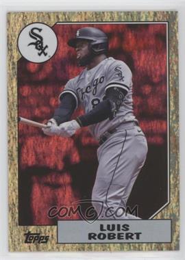 2022 Topps Archives - [Base] - Red Hot Foil #244 - 1987 Topps Design - Luis Robert /50