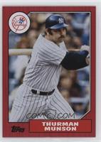 1987 Topps Design - Thurman Munson #/75