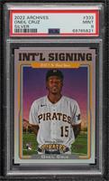 2005 Topps Draft Picks - Oneil Cruz [PSA 9 MINT] #/50