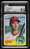 1963 Topps Design - Shohei Ohtani [CSG 9.5 Mint Plus]