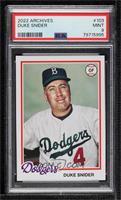 1978 Topps Design - Duke Snider [PSA 9 MINT]