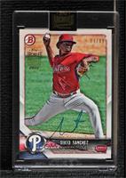 Sixto Sanchez (2018 Bowman Draft) [Buyback] #/99