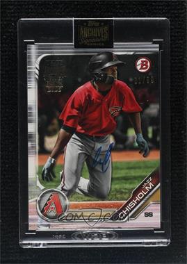 2022 Topps Archives Signature Series - Active Player Edition Buybacks #19B-BP-61 - Jazz Chisholm (2019 Bowman - Prospects) /99 [Buyback]