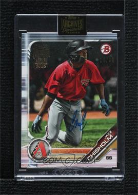 2022 Topps Archives Signature Series - Active Player Edition Buybacks #19B-BP-61 - Jazz Chisholm (2019 Bowman - Prospects) /99 [Buyback]