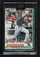 Tim Anderson (2019 Topps Holiday) [Buyback] #/18