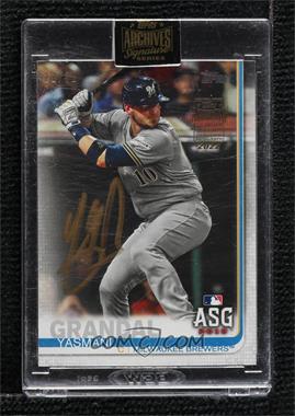 2022 Topps Archives Signature Series - Active Player Edition Buybacks #19TUS-US13 - All-Star - Yasmani Grandal (2019 Topps Update Series) /52 [Buyback]
