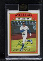 Kyle Lewis (2021 Topps Heritage - In Action) [Buyback] #/40