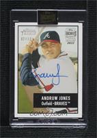 Andruw Jones (2003 Bowman Heritage) [Buyback] #/12