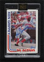 In Action - Ken Griffey (1982 Topps) [Buyback] #/99