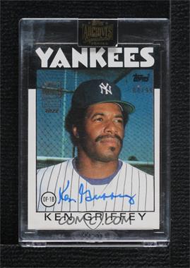 2022 Topps Archives Signature Series - Retired Player Edition Buybacks #86T-40 - Ken Griffey (1986 Topps) /99 [Buyback]