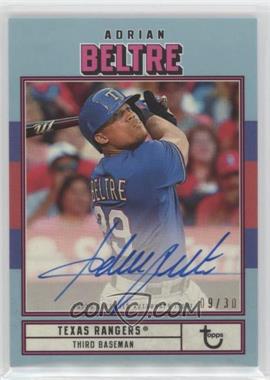 2022 Topps Brooklyn Collection - Autographs - Blue #AC-AB - Adrian Beltre /30