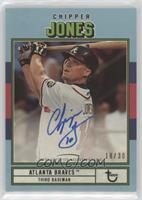 Chipper Jones #/30