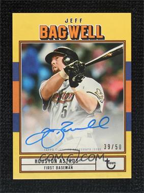 2022 Topps Brooklyn Collection - Autographs - Gold #AC-JB - Jeff Bagwell /50