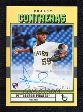 2022 Topps Brooklyn Collection - Autographs - Gold #AC-RC - Roansy Contreras /50