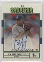 CC Sabathia #/99